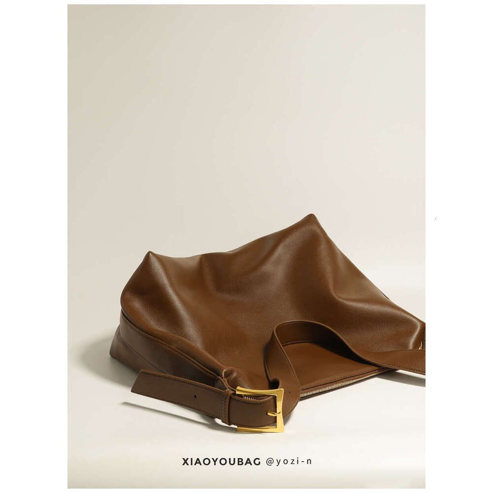 1d Korean version daily soft collapse extremely simple style shoulder big 2025 new women's large capacity crossbody bag