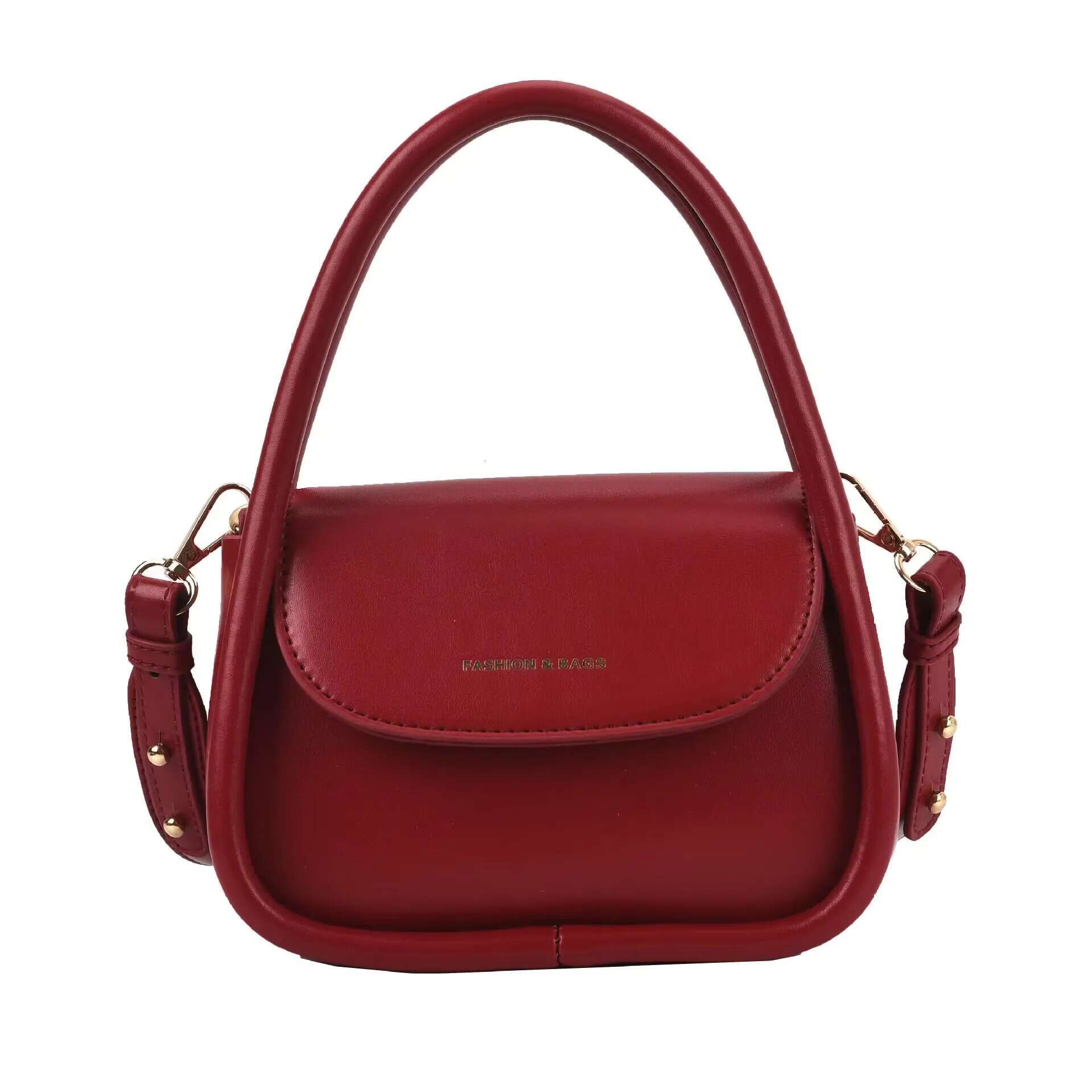 Women's Niche High-End Handbag, Simple Small Square Bag, Fashionable And Versatile Single Shoulder Crossbody Bag