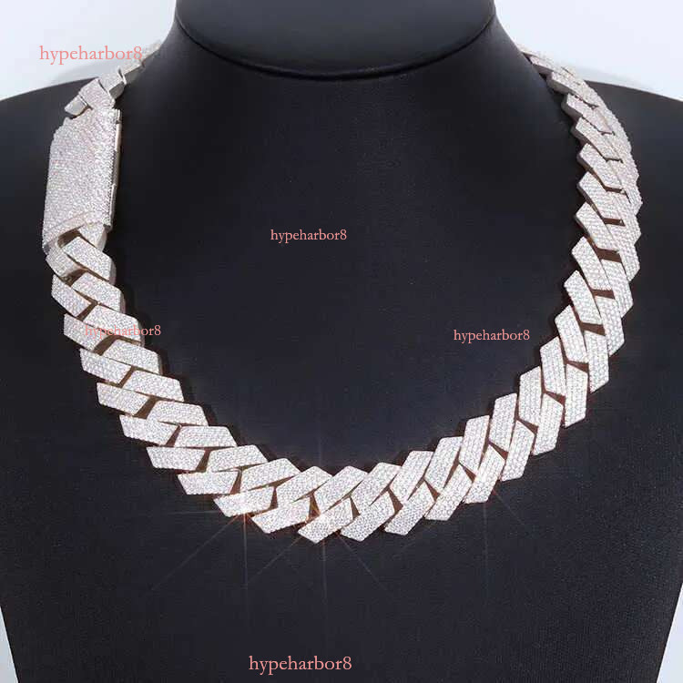 necklaces designer jewelry necklace cuban k chain Pendant Necklaces Iced Out Pass Dia Tester Sterg Sier Necklace Vvs Moissanite chains for men