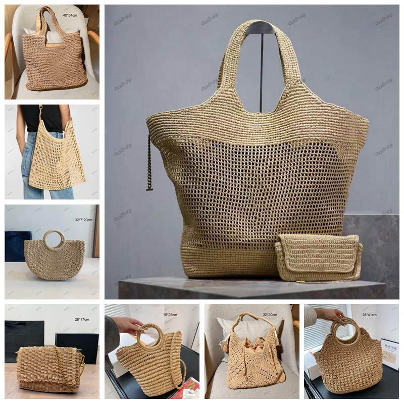 Designer Bag Beach Bag Straw Bag Tote Bag Luxury Bag Handbag Women'S Fashion High Quality Shoulder Bag Large Capacity Shopping Bag
