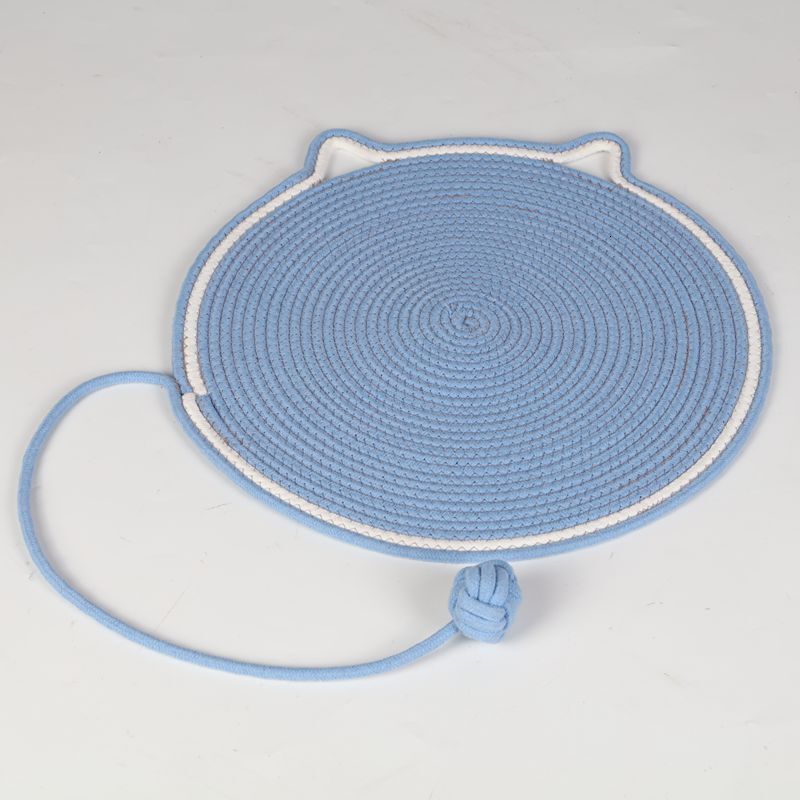cat scratch pad woven cotton and linen open type paw grinding cat scratch board all season universal sleeping pad self feeding and bite resistant pet 