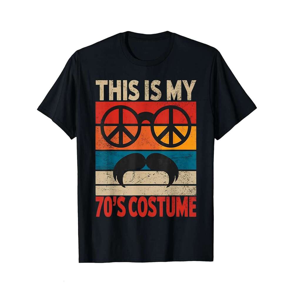 Designer T shirt This Is My 70s Costume 70 Style Men 70s Disco 1970s - 220g Tshits