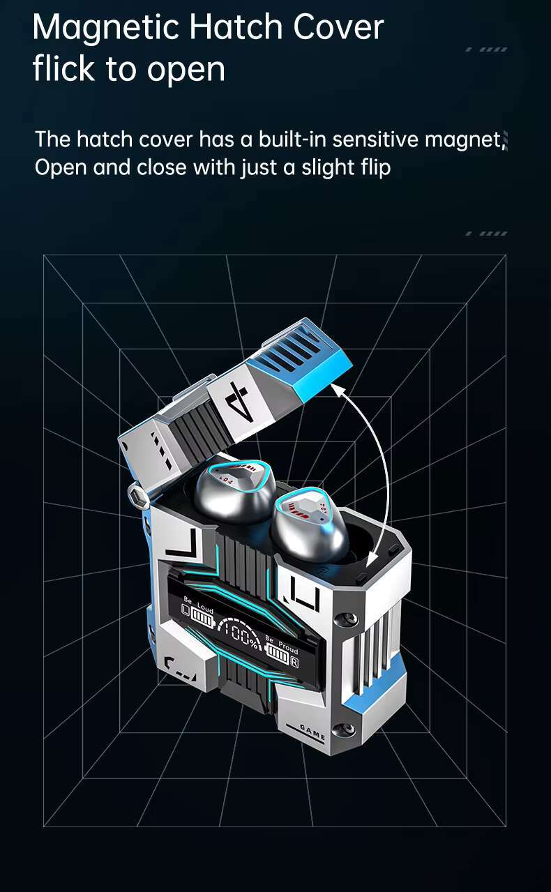 M45 wireless Bluetooth TWS gaming low latency in ear noise cancelg touch controlled earphones