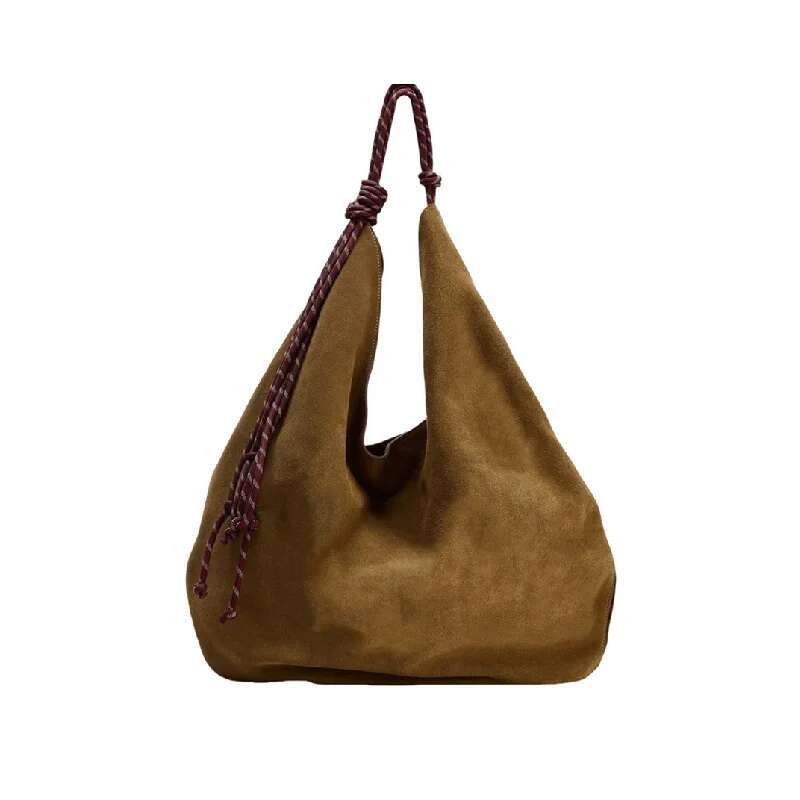 Tote Bag Big Ladies 2024 New Autumn/Winter High-Grade Niche Design Large Capacity Retro Commuter Handbag Shoulder Bags