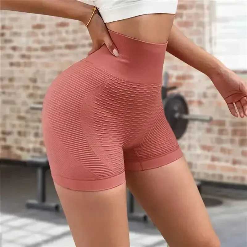 Womens sports shorts high waisted push up training boots short sexy abdominal control yoga tight fitting seamless fitness hip lifting sportswear W2503