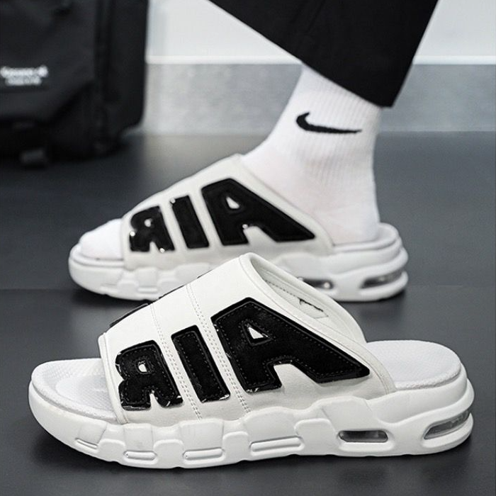 Slippers 2025 Men's Fashion Casual Sports Air Cushion Summer Open-Toe Beach Slipper Designer Mens Slides dh1102176994