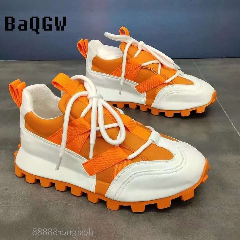 Design er Chunky Sneakers Men Boar d Fa shion Casual Microfiber Leather Breathable Increased Internal Loafers Shoes