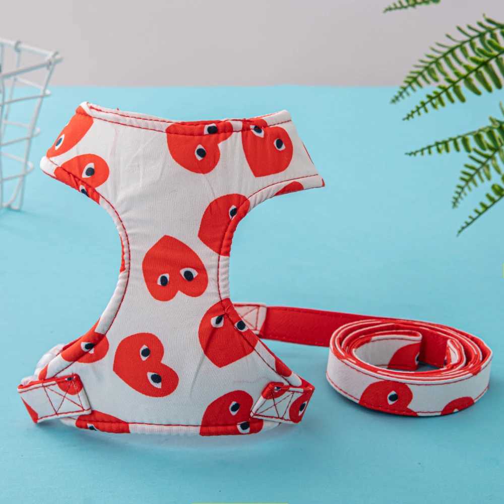 Dog Strap Fashion Dog Accessories Suitable for Small Dogs Adjustable Pet Straps Outdoor Dogs Walking Pet Supplies X250326