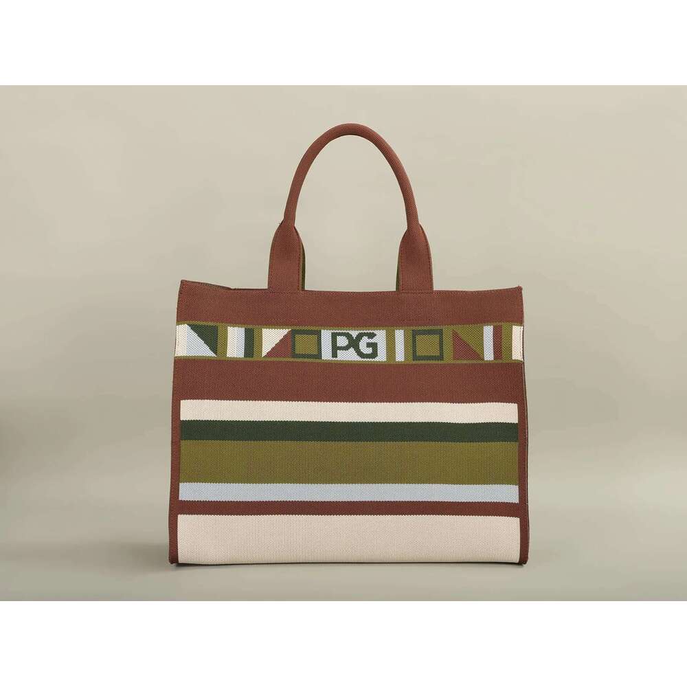Women's Bags PG PATSY G Unique style design shopping colorful striped handbag fashion shoulder bag