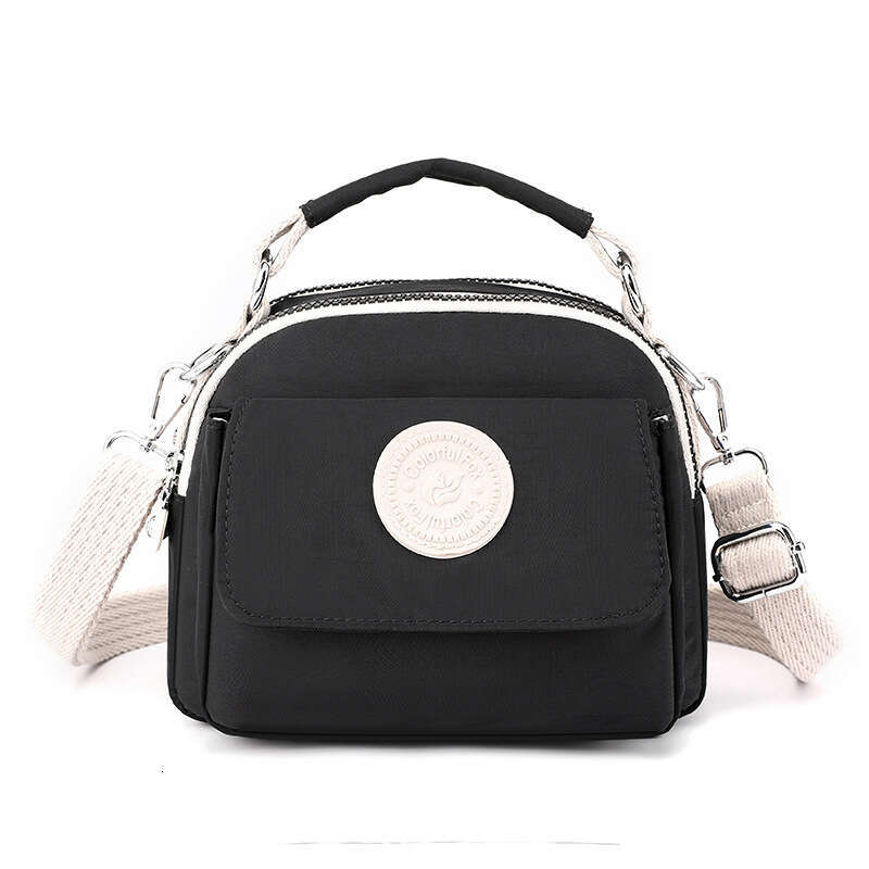 New Women's Fashion Trend Crossbody Simplified Anti Splashing Bag Lipstick Change Portable Handbag