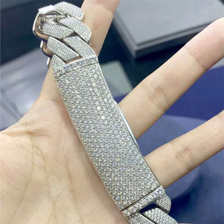 Excellent Quality Individuation Vvs Colorless Moissanite Diamond Necklace Classical Stylish Moissanite Necklace