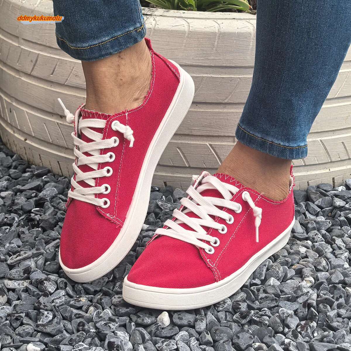 Women's new winter flat bottom warm casual shoes, classic style with plush comfortable soft sole, one foot bare boots for women ddmykukumalu