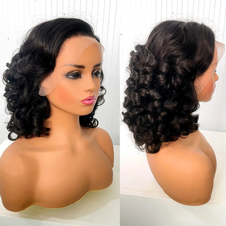 12A Raw Donor Human Hair Wigs 13X4 HD Glueless 250% Density