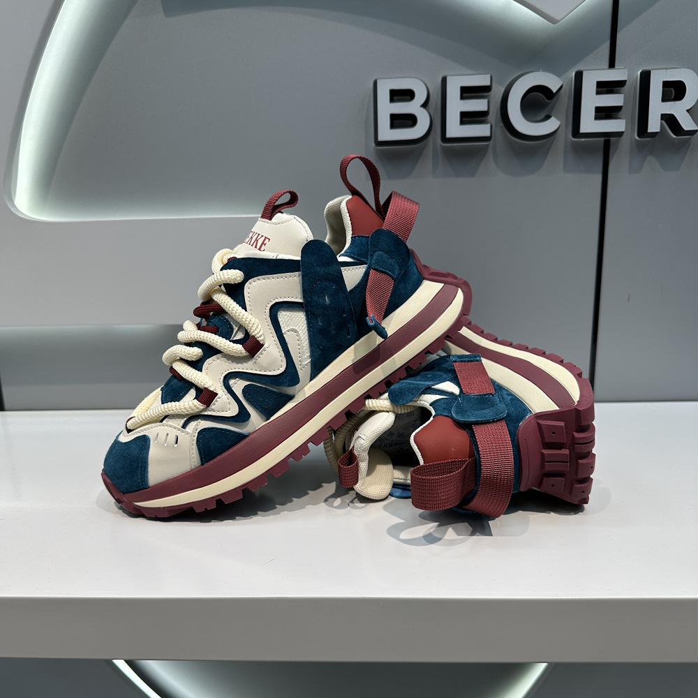 2025 spring and summer new men's burst thick soles increase sports style casual NEW trend all men cool shoes