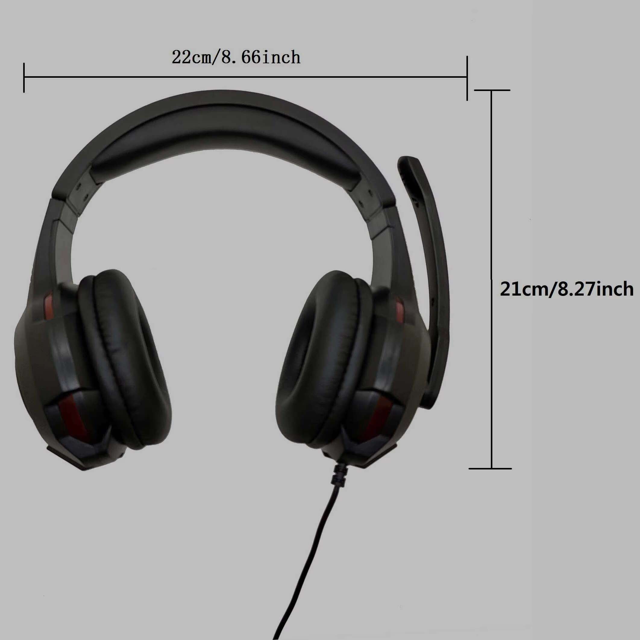 884B wired earbuds with 1-color LED lights for gaming earphones and gamers