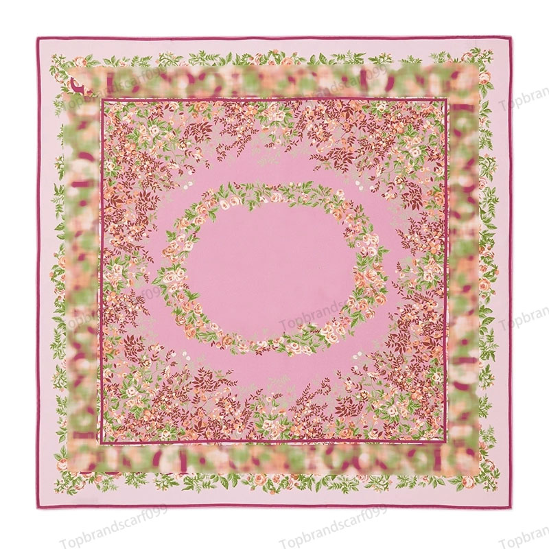 2025 Pashmina famous designer ms xin design gift scarf high quality 100 silk Letter scarf size 90cm Shawl Wrap free delivery G0015878