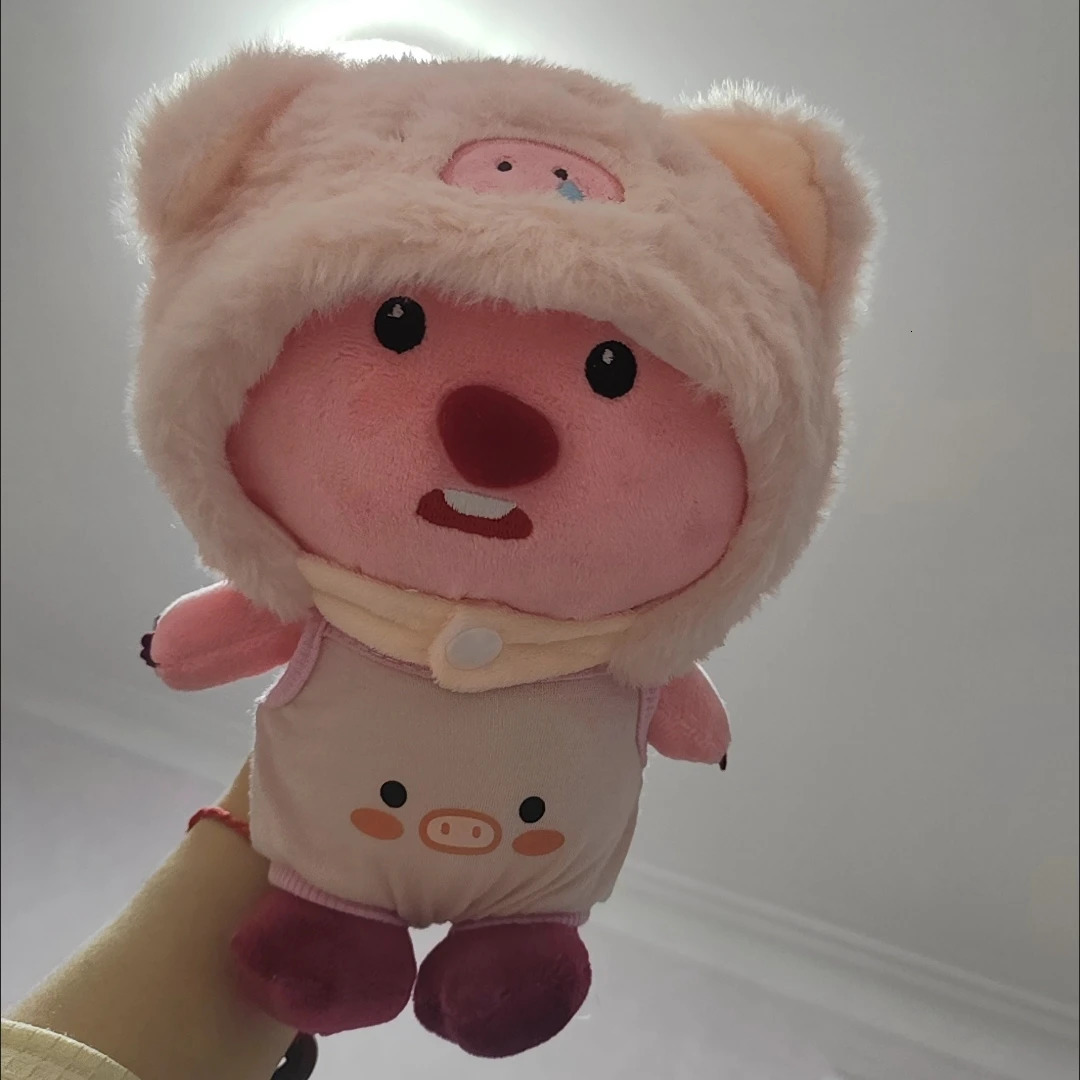 20cm Loopy Kawaii Plush Toy Doll Anime Figure Cartoon Cute Little Beaver Animal Peluches Pillow Pendant Girl Gift 250325