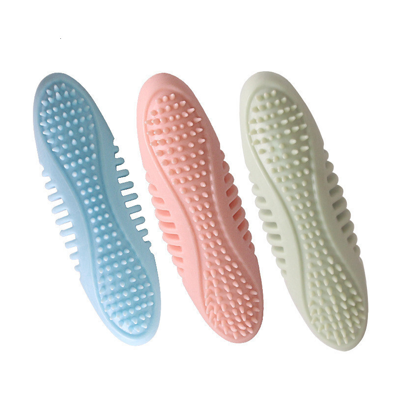 Pet Toy Dog Chewing TPR Bite Resistant Tooth Cleansing Stick Dog Training Leakage Biting Toy Dog Toothbrush Training Dog