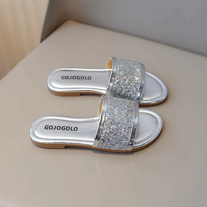 Slipper Anti slip and wear-resistant soft sole with multiple colors smooth and comfortable for girls summer PU flip code 26-36 S25326