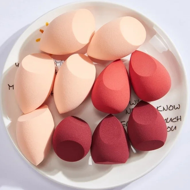 10 PCS Makeup Sponge Set Korean Cosmetics instruments Powder Puff Foundation Make-up for women Makeup tools Blender 250317