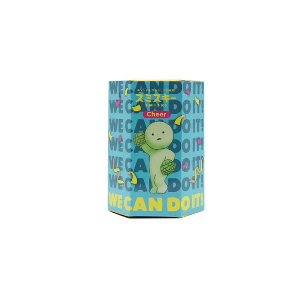 Smiski blind box mysterious box Noctilucent green doll action picture model toy decoration childrens Christma birthday surprise gift X250327