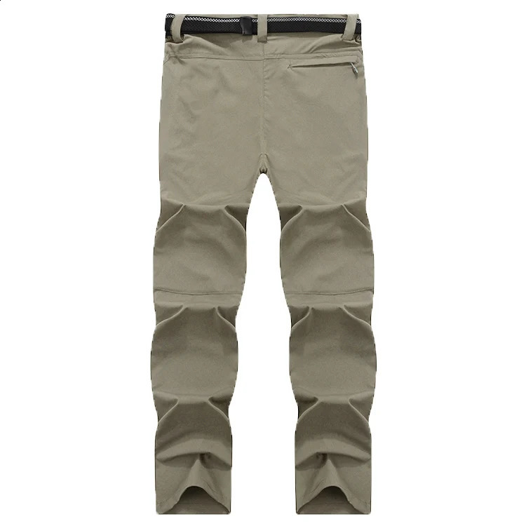 Four sided elastic quick drying pants for mens mountaineering outdoor pants light and thin for womens summer elastic breathab 250317