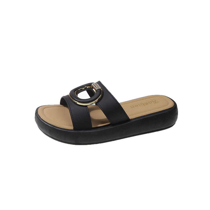 Free shipping designer women beach slippers beige black breathable comfortable wear-resisting outdoor sandal