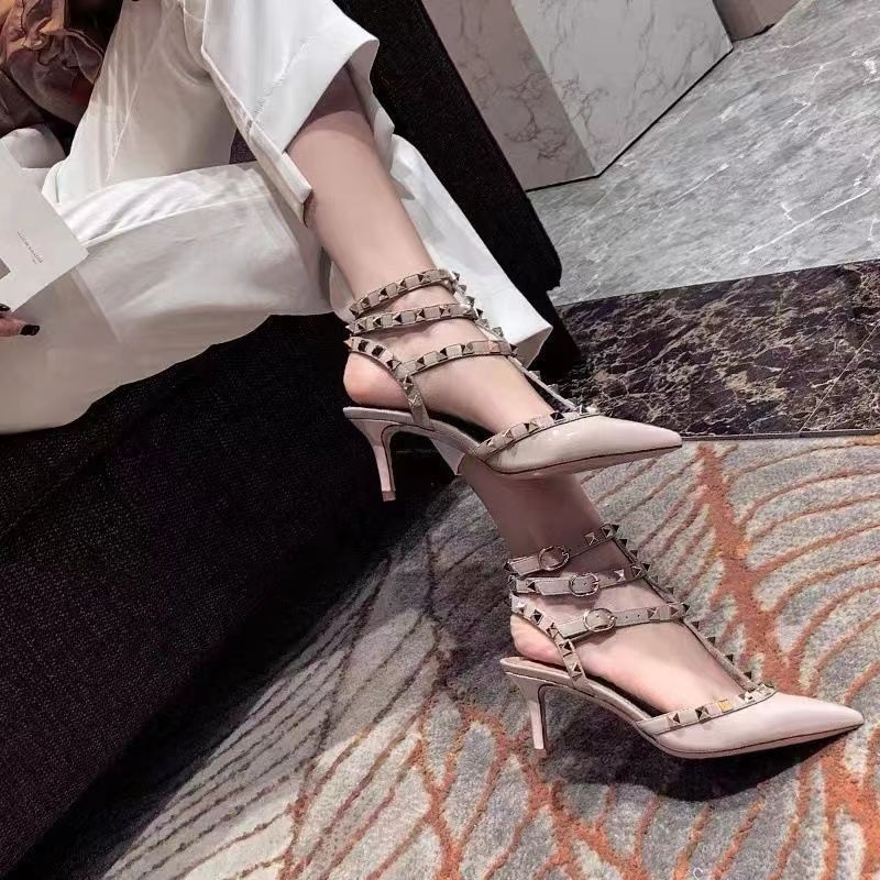 Designer shoes free shipping women high heels black red white apricot antislip breathable comfortable indoor casual shoe Classics
