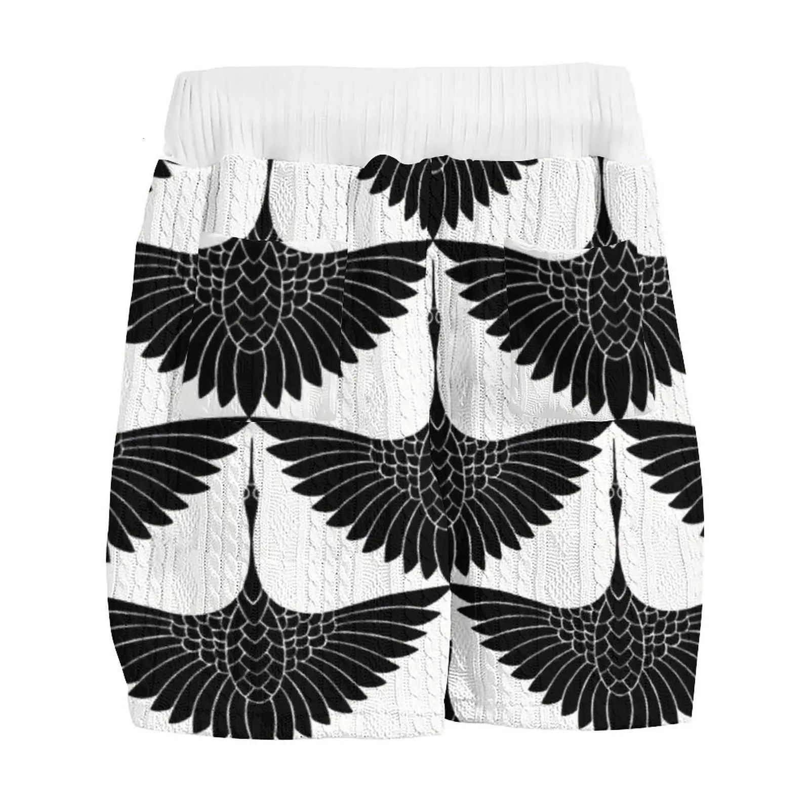 summer mens loose casual sportswear highquality jacquard Vneck short sleeved twopiece clothing 250327