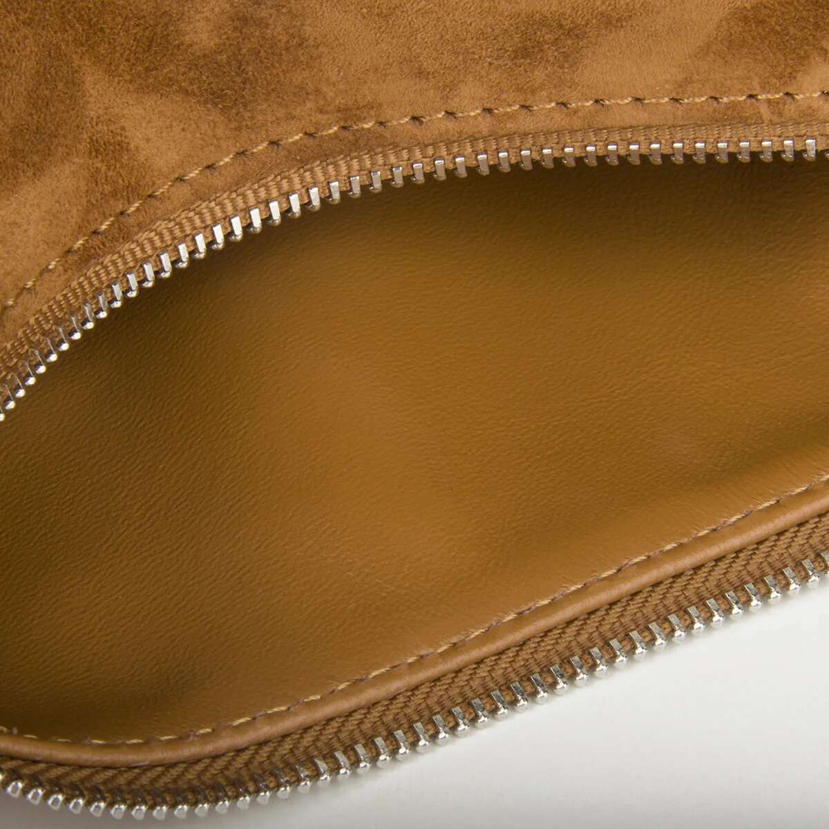 Donna-In First Layer Cowhide Mini Suede Handbag Real Leather Square Pen Container Bag For Women