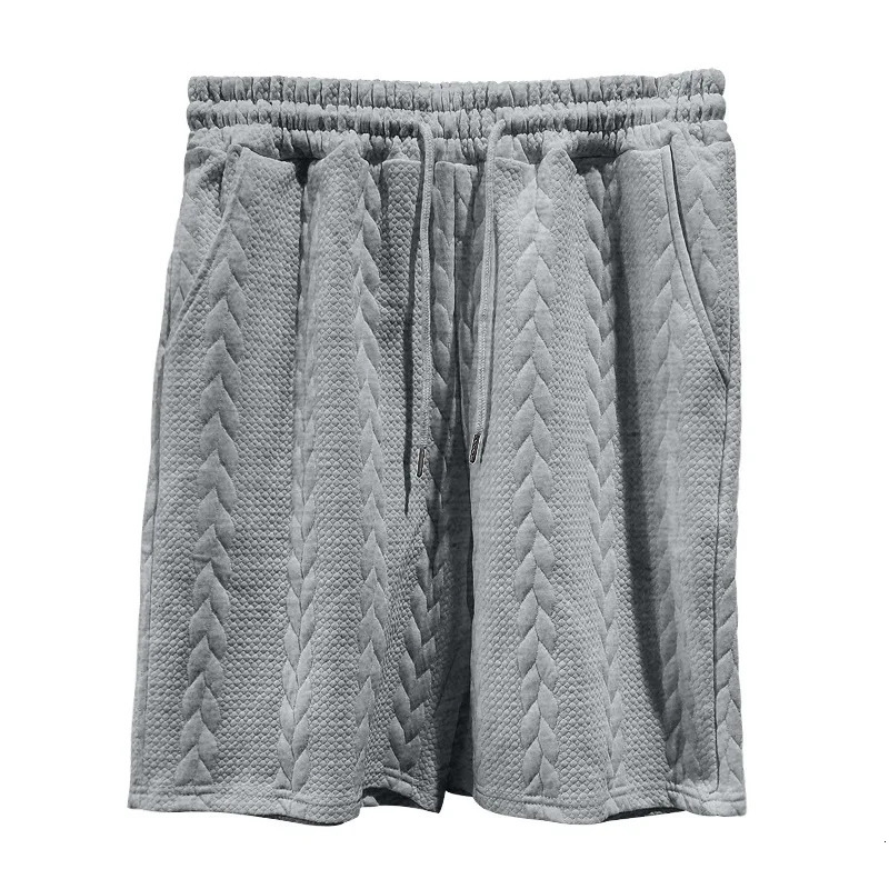 Fashionable summer mens casual 2piece streetwear short sleeved Tshirtshorts Harajuku sportswear knitted clothing 250326