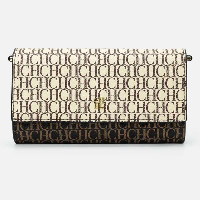 CH Monogram Print Design Light Evening Bag Niche Elegant Fashion Unique Ladies Crossbody With Gift