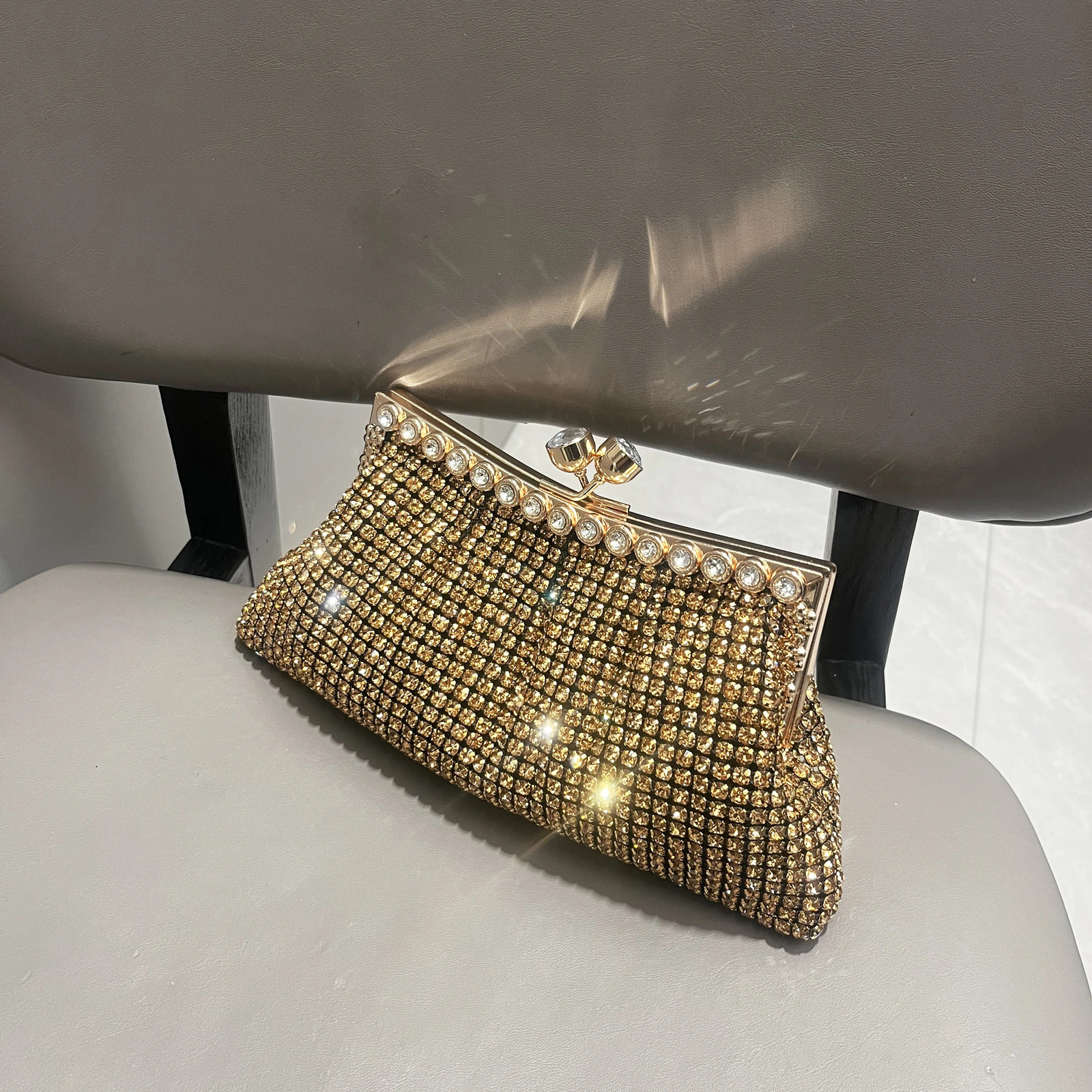 Handle Rhine Stone Evening Clutch Bag Wallet and Handbag y ner Sparkling Crystal Shoulder 250326