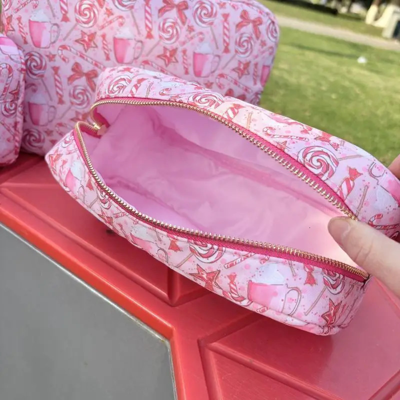 y ner bag floral printing cosmetic personalized nylon toilet box travel cleaning agent sales 250326