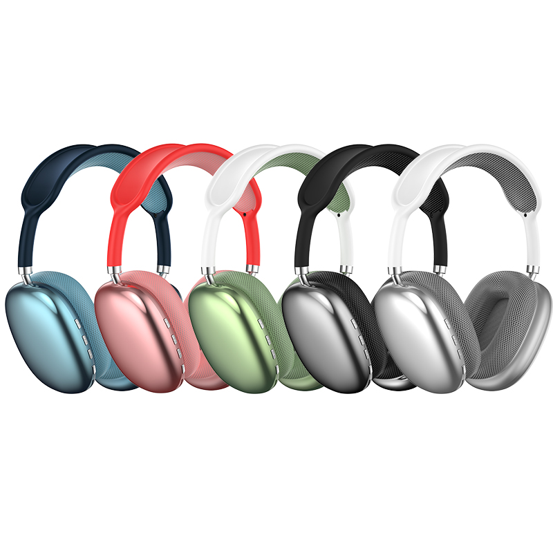 shanshi new P9 Pro Max Wireless Headphones With Mic Sport Waterproof Headset Telescc Type-c Over-ear Earphones