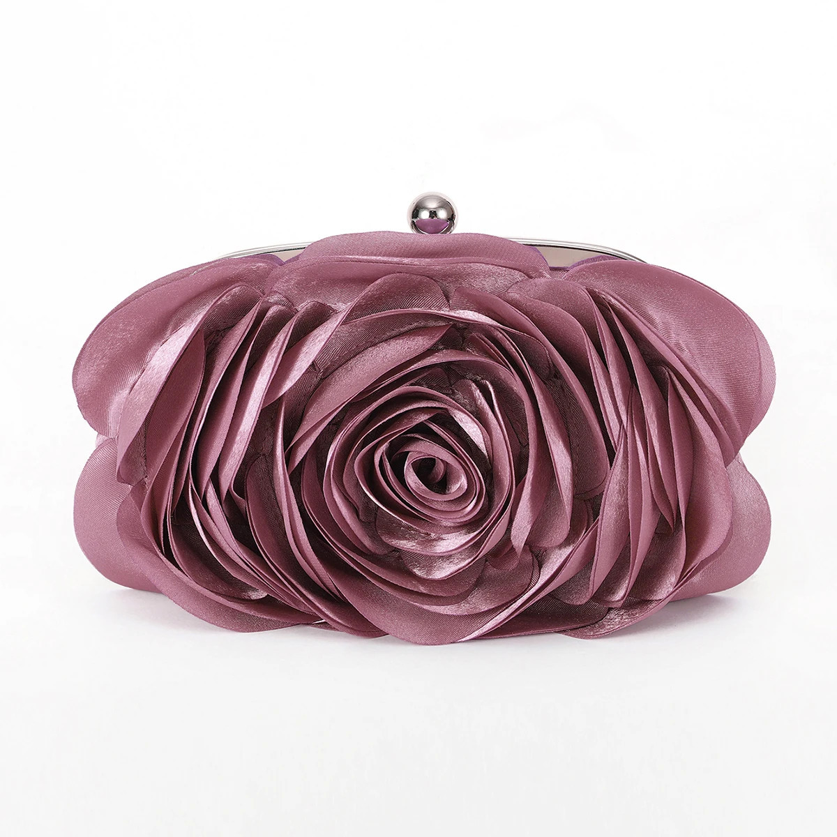 Womens evening bag portable floral bridal small wallet complete set of party handbags wedding womens chain clutch 250326