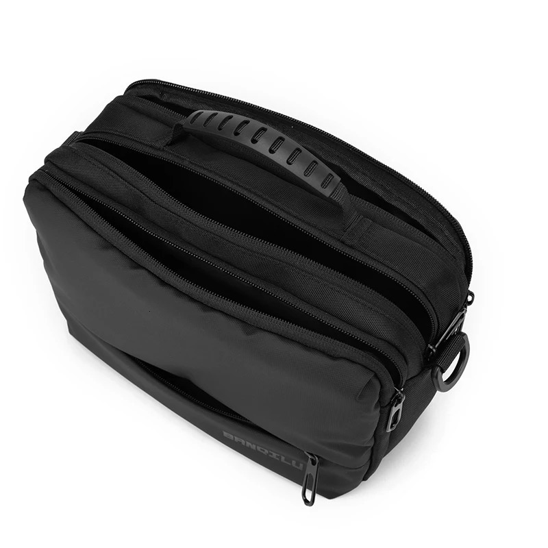 Japanese simple shoulder bag mens casual level messenger waterproof trend camera business parcel bread 250326