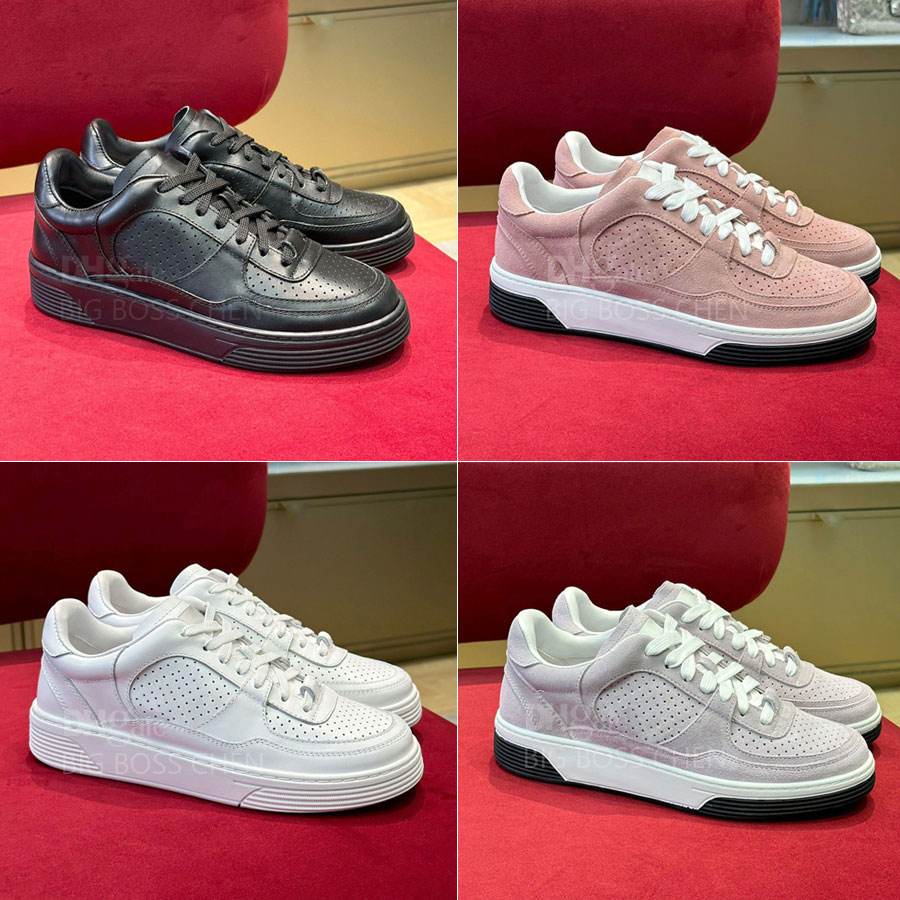 Luxury designer brand sneakers ladies Lace up tennis shoes Silver gold low top platform running shoes basket de sport trainers casual shoe womens 35-41 with box