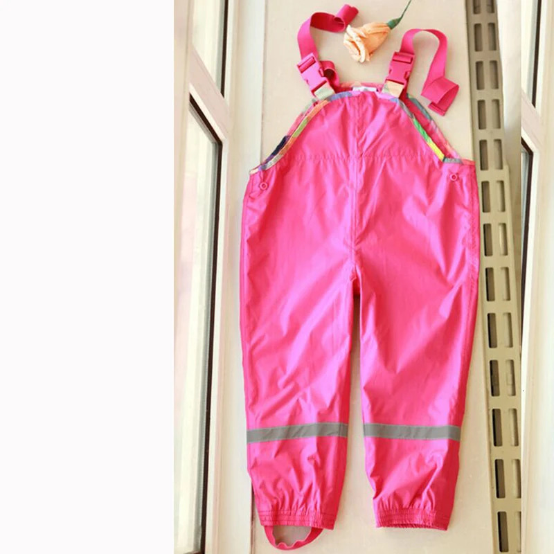 Baby girl boy waterproof cover baby childrens Trouser outdoor pants highquality windproof rain 250325