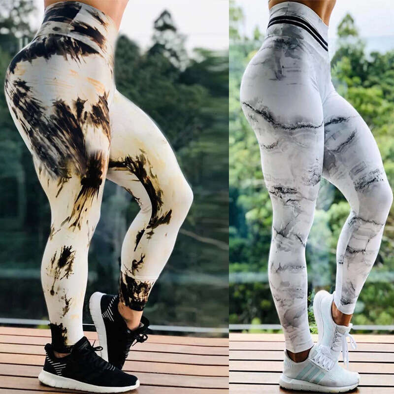Women Yoga Pants Knitted Digital Printed Yoga Suit Women S Pants Leggings