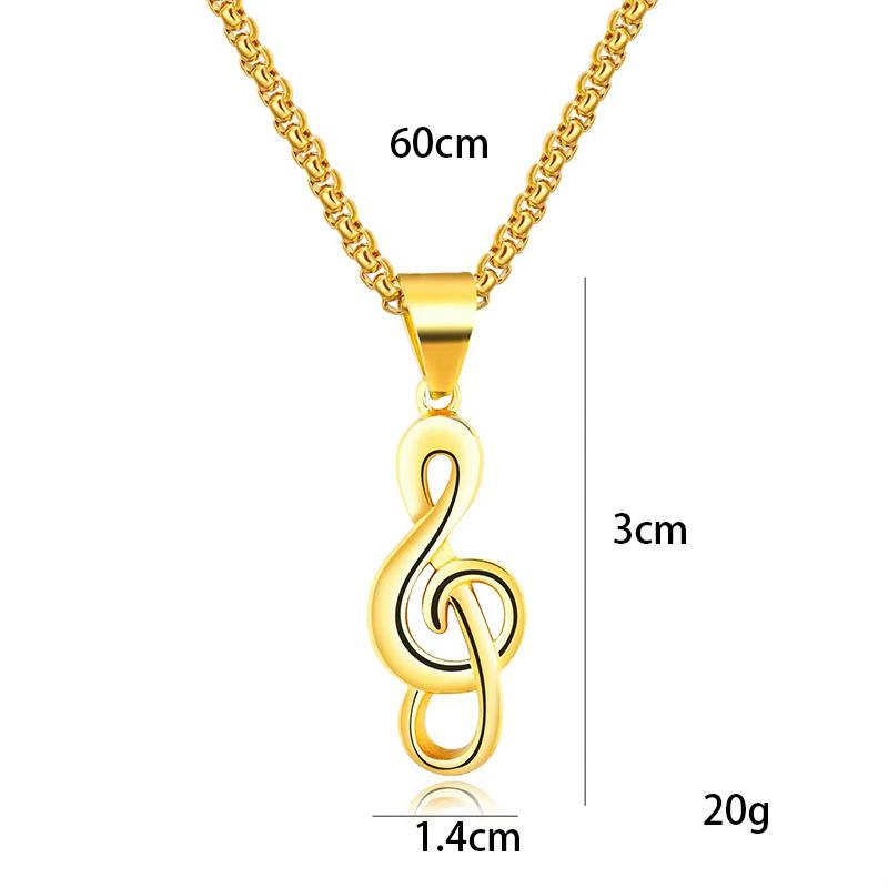 Music Symbol Necklace - Write Your Trendy Attitude with Music Notes