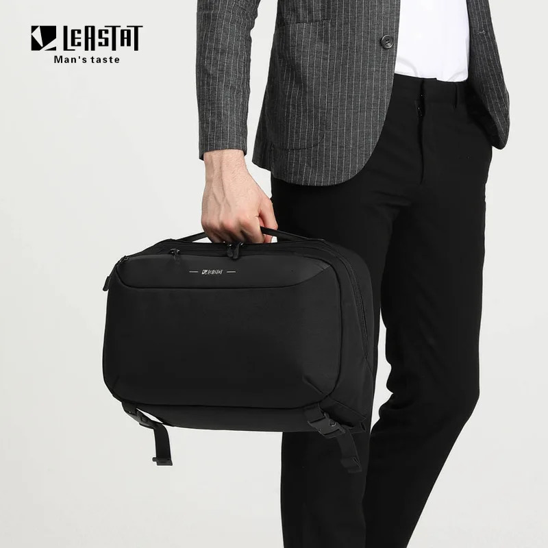 Mens Cross Chest Bag USB Charging Body Business Travel Messenger 250326