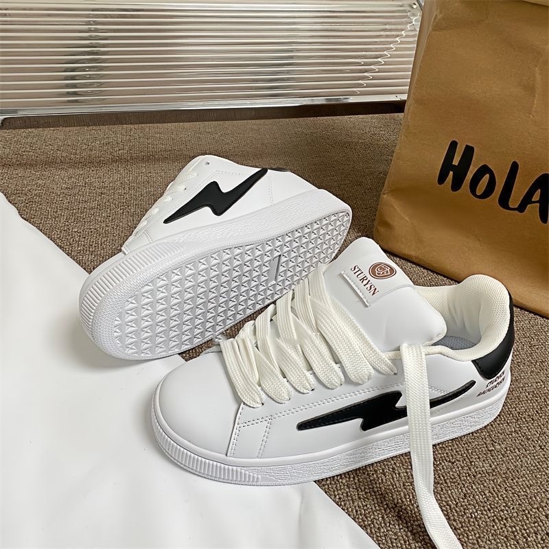Thick soles increase casual shoes women 2025 spring new all in one casual shoes soft sole sports shoes