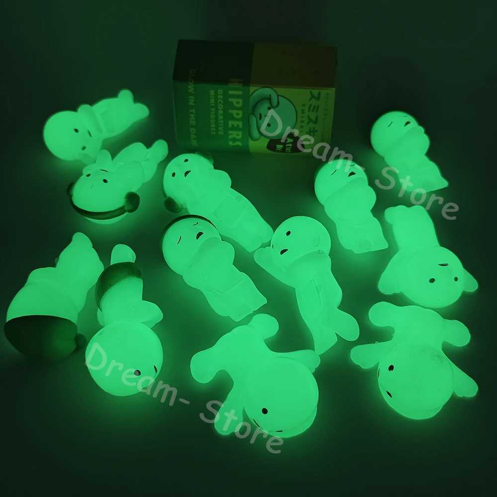 Smiski Hippers series luminous Sunny Angel mystery box character phone accessories doll series birthday and Christmas gifts X250327