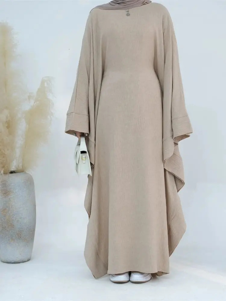 Ramadan Khimar Abaya Saudi Muslim modest female prayer clothing Ka Robe Musulmane 250326