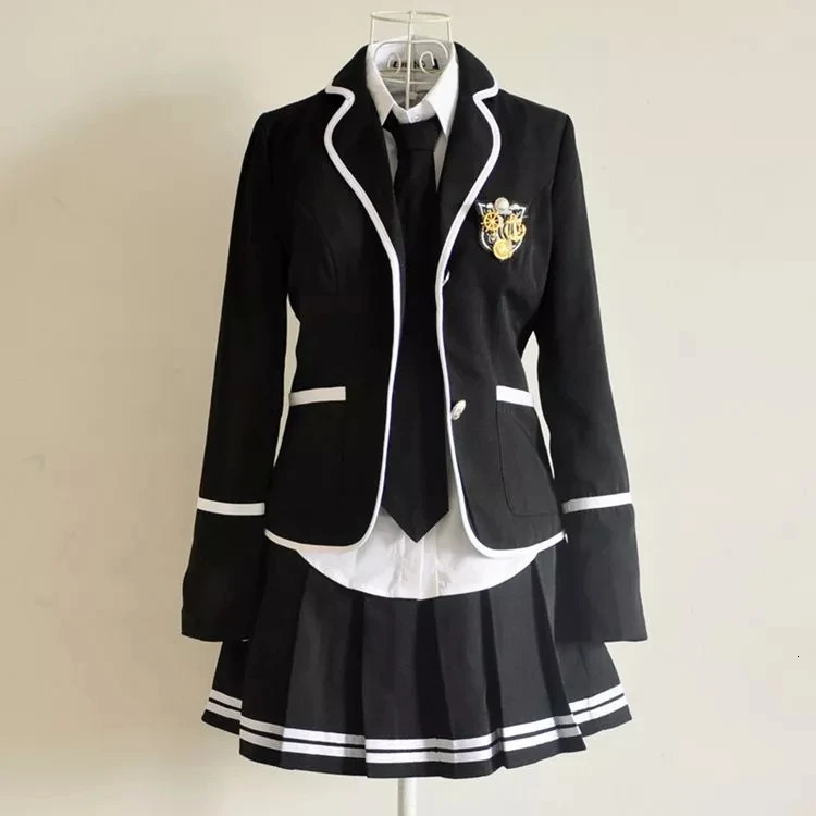 Korean Uniform Japanese Sailor Summer Girls High School Students 250326