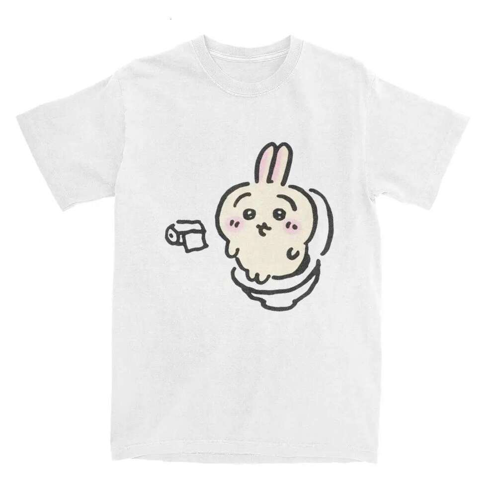 Chiikawa Men s and Women Short sleeved Cotton T shirt Comfortable in Summer Popular