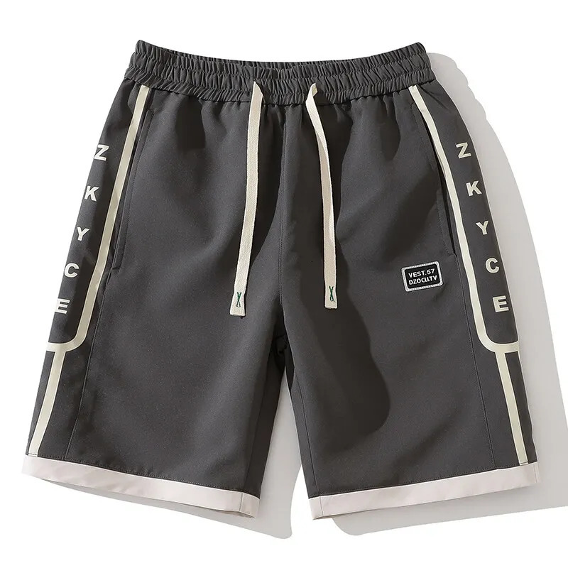 Letters 2025 Summer Arrival Sports Shorts Men Comfortable Elastic Waist Clothing Male Breathable Short Trousers 250322