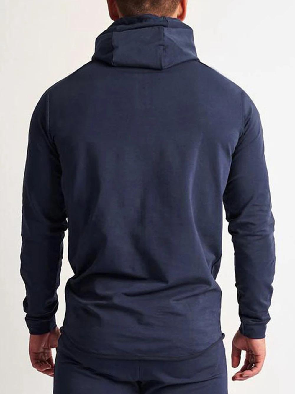 Mens Training Set Gym Sportswear Zipper Hoodie Running Wear Sweatpants 250327