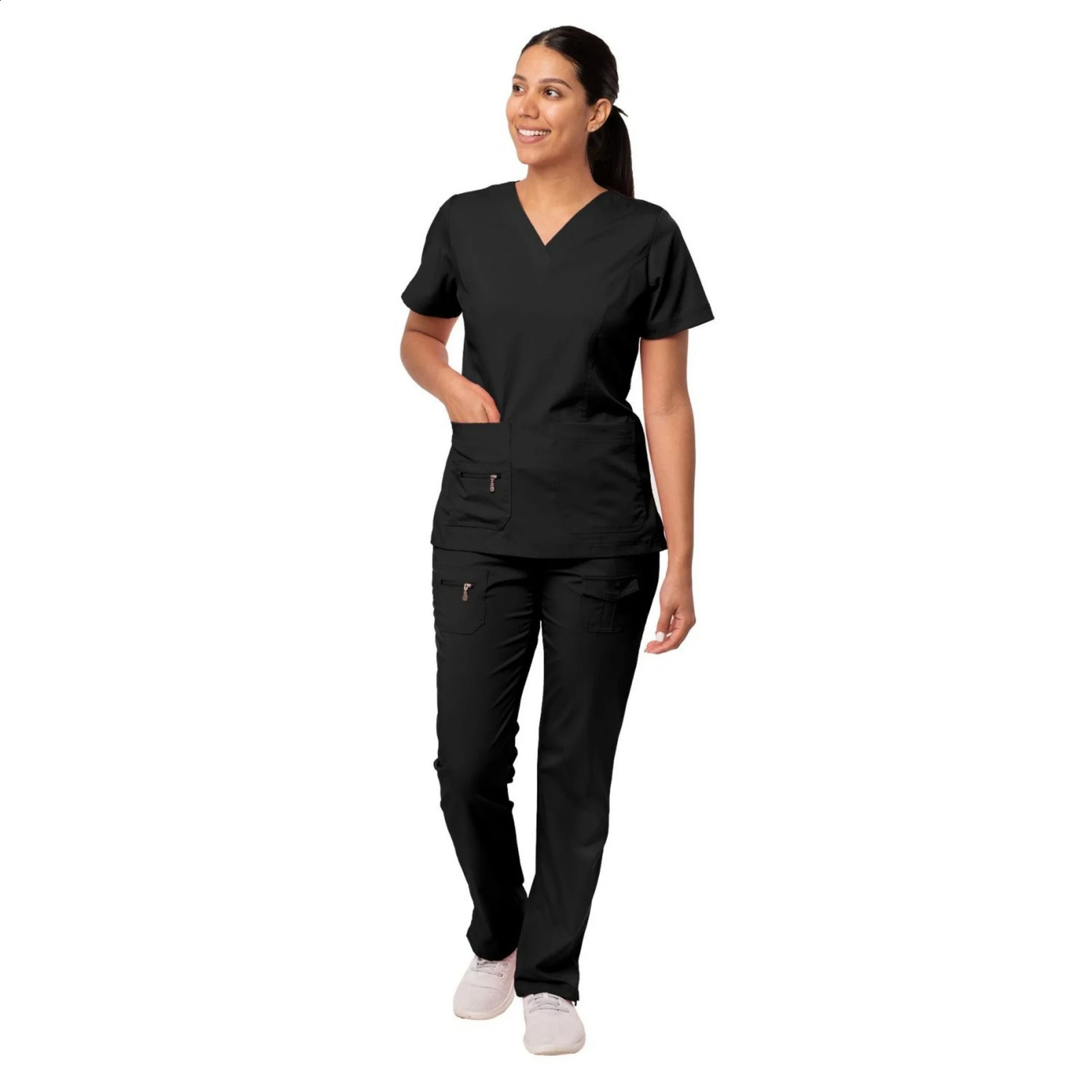 gown for women Scrubs Medico workwear top and pants set doctors care 250326